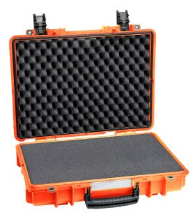 Explorer Case 4209HL, Oranje, voorzien van Plukschuim