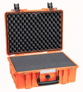 Explorer Case 4216HL, Oranje, voorzien van Plukschuim