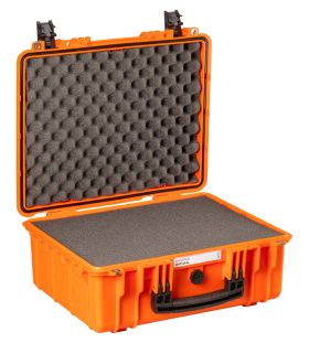 Explorer Case 4419HL, Oranje, voorzien van Plukschuim