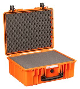 Explorer Case 4820HL, Oranje, voorzien van Plukschuim