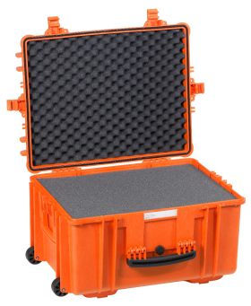 Explorer Case 5833, Oranje, voorzien van Plukschuim